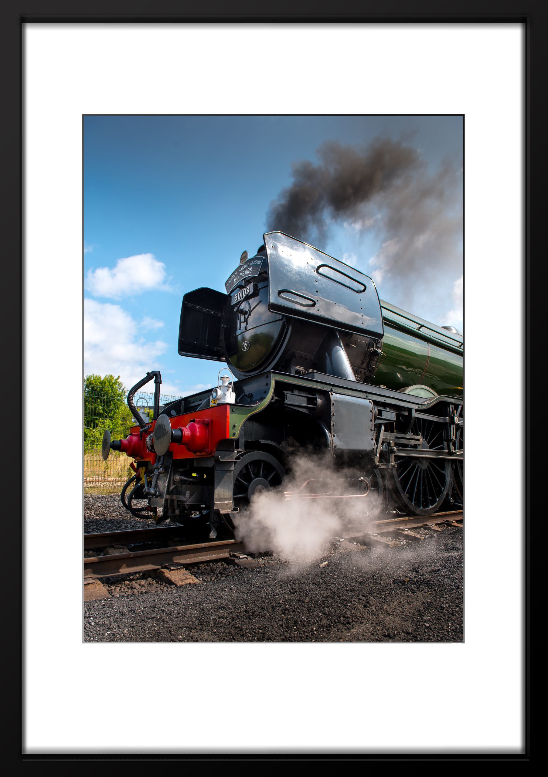 Flying Scotsman Framed Print