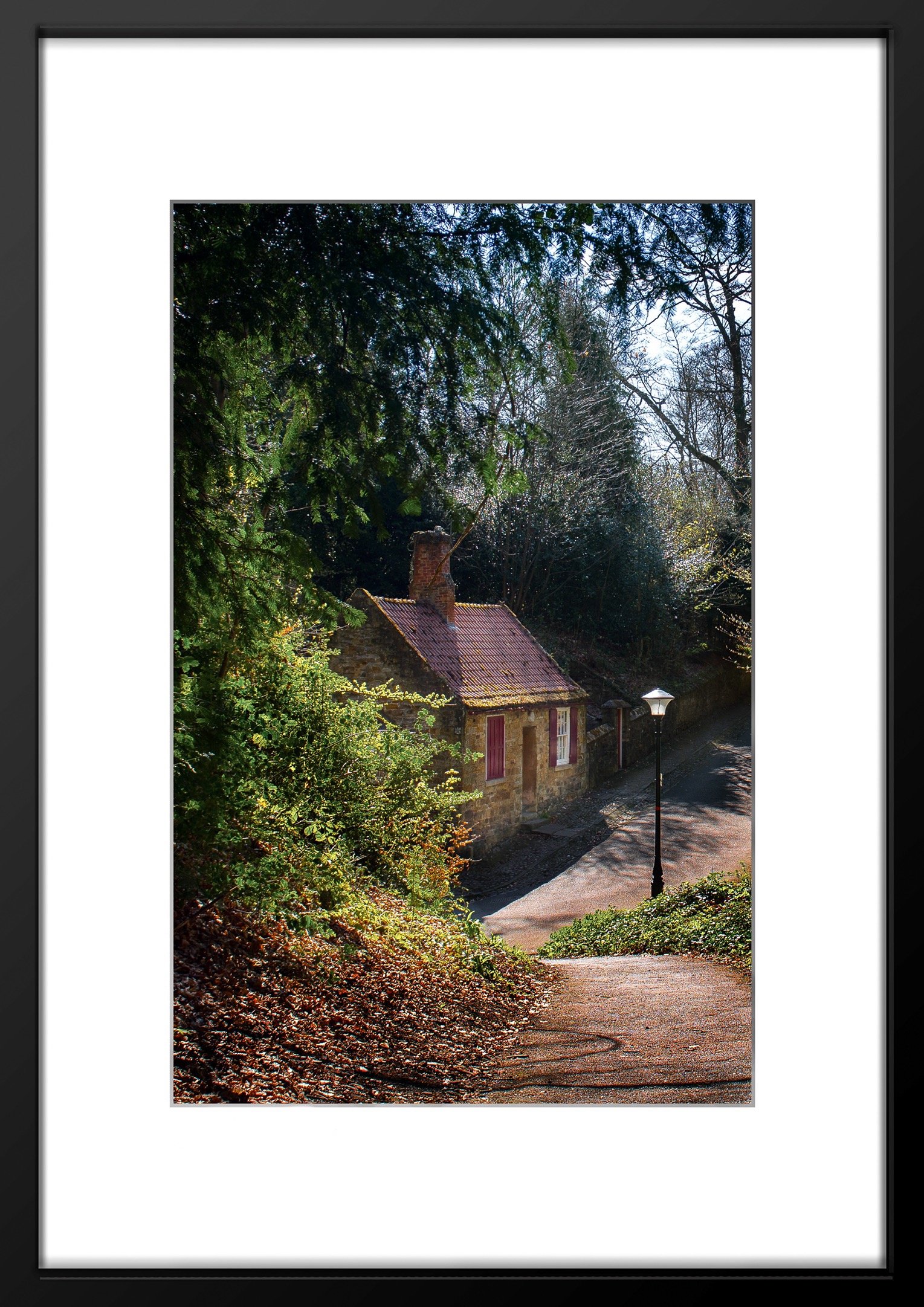 Prebends Cottage Framed Picture
