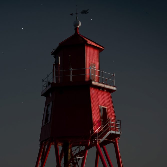 Herd Groyne Lighthouse