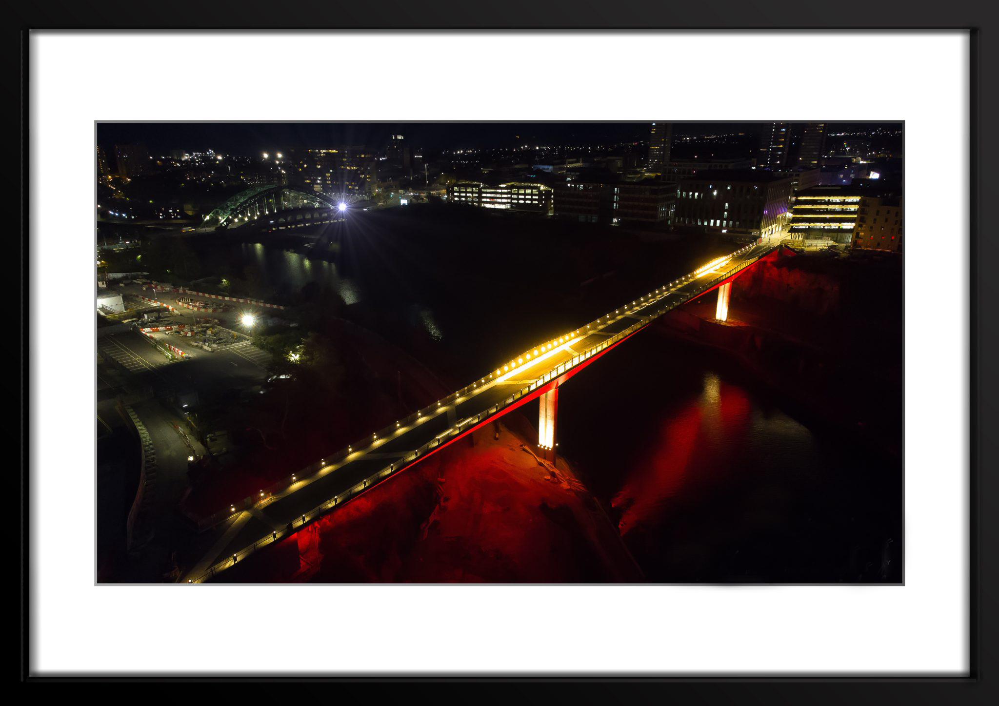 Keel Crossing Framed Print