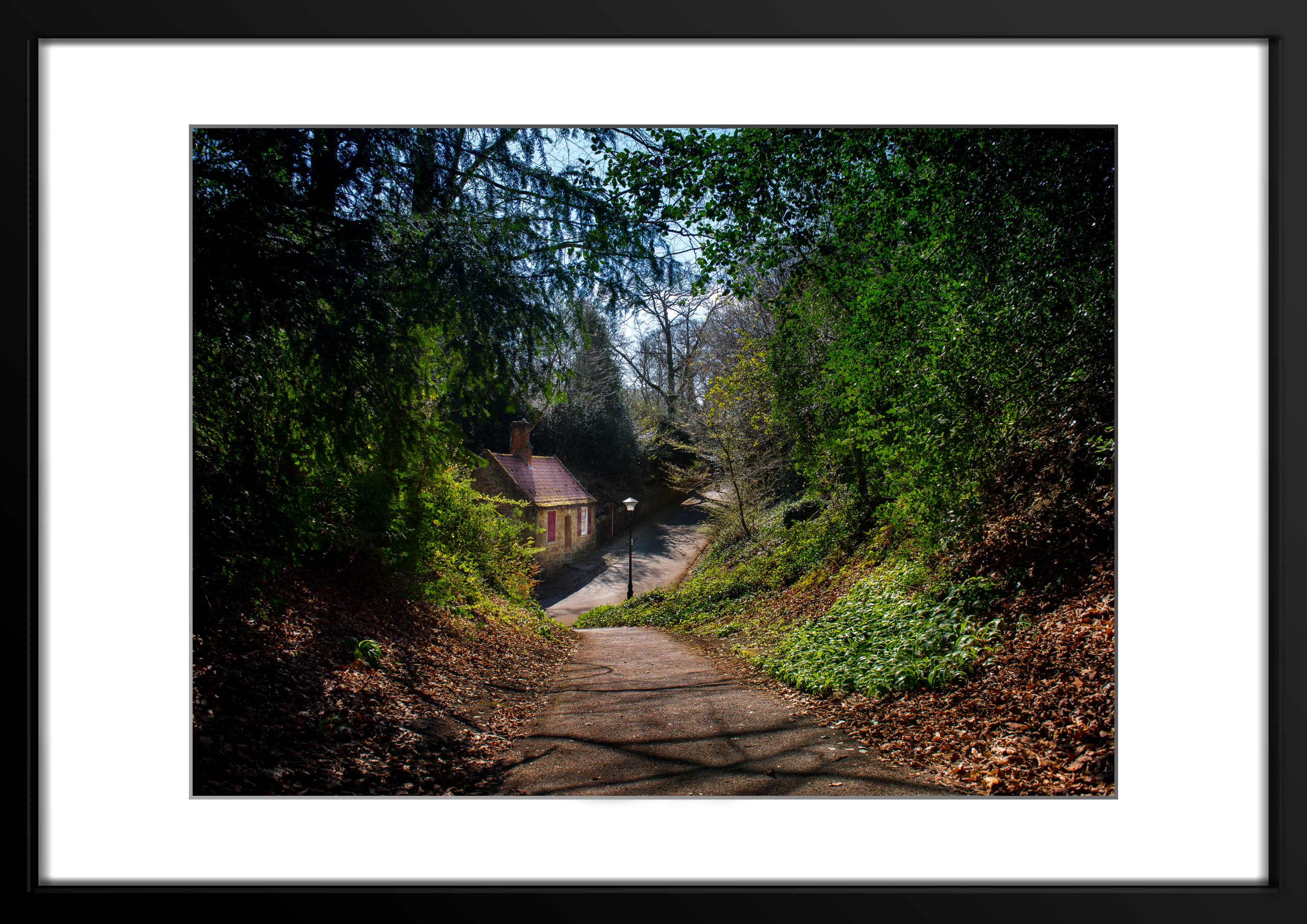 Prebends Cottage Framed Print