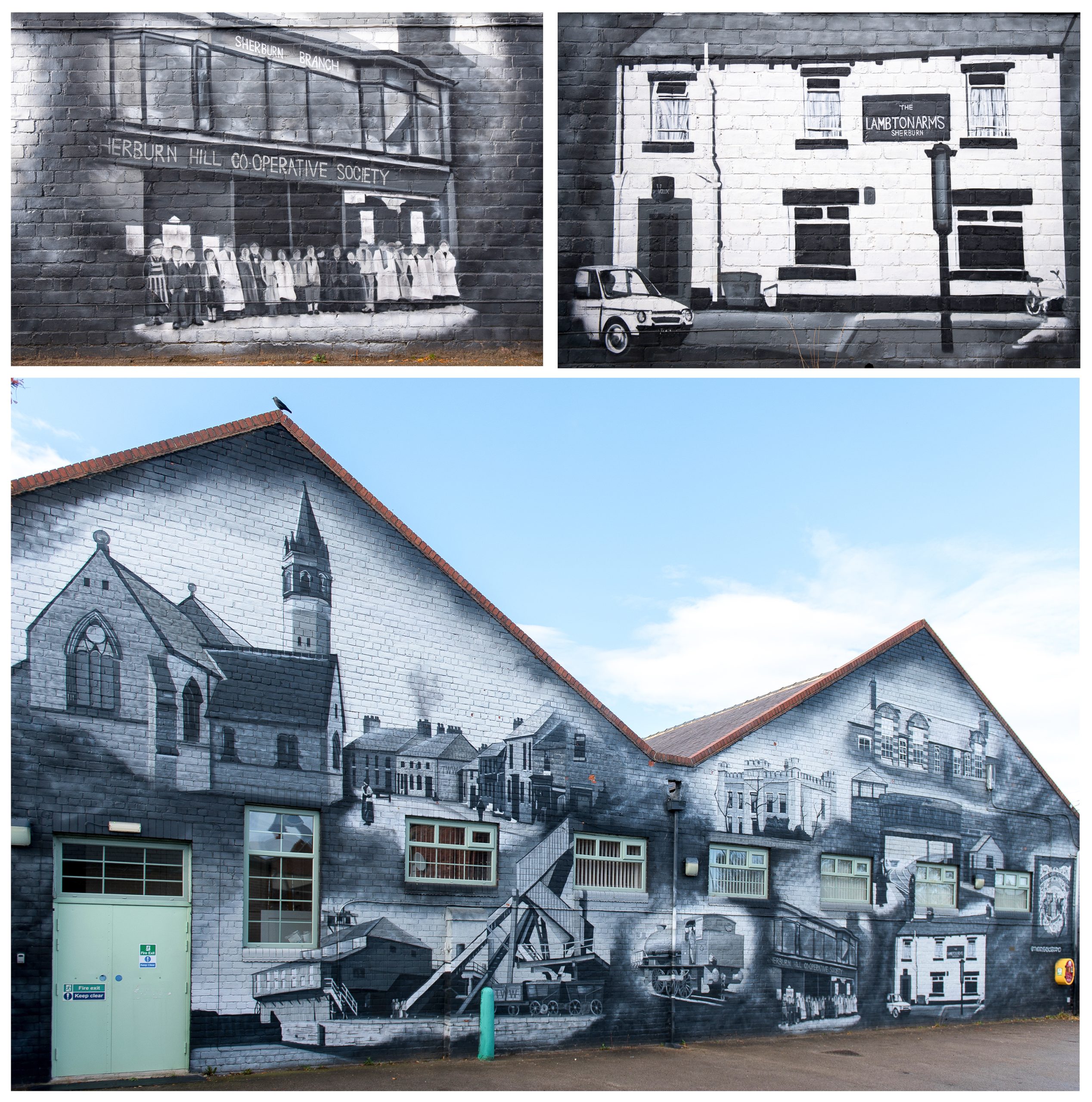 Work, Rest and Play mural