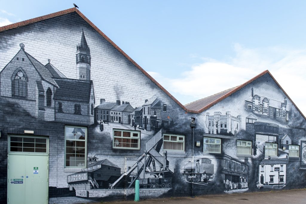 Work, Rest and Play mural
